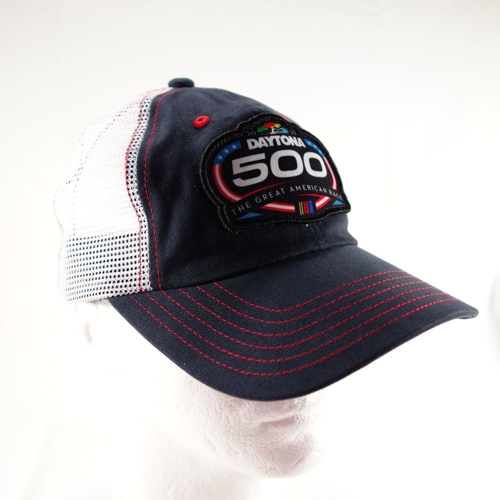 NASCAR‎ 2022 Daytona 500 Mesh Back Mens Strapback Baseball Hat Cap